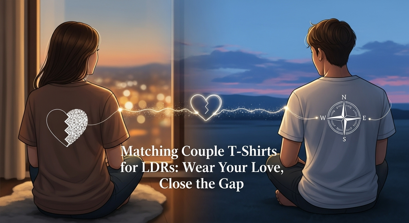 Matching Couple T-Shirts for LDRs: Wear Your Love, Close the Gap
