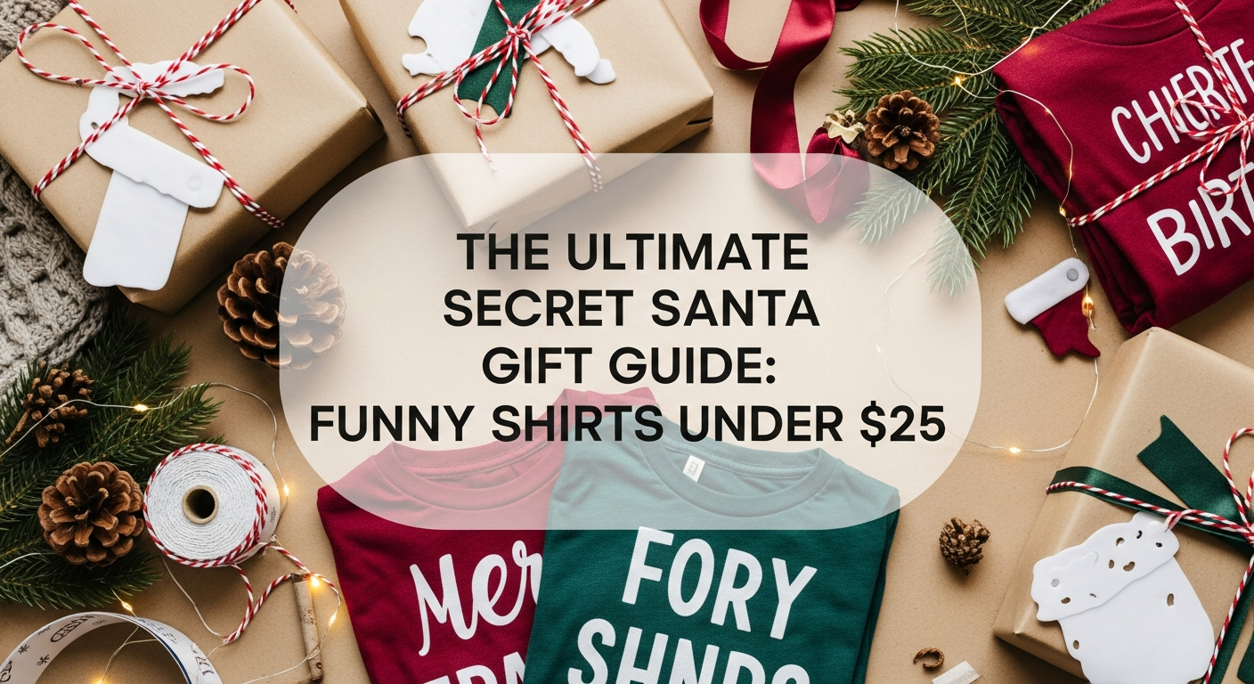 The Ultimate Secret Santa Gift Guide: Funny Shirts Under $25